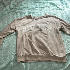 Kids Large New York Sweatshirt. NYC the commons